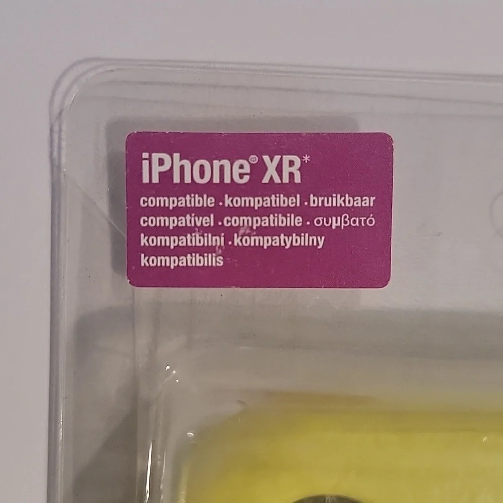 (J23) iPhone XR Phone Case yellow